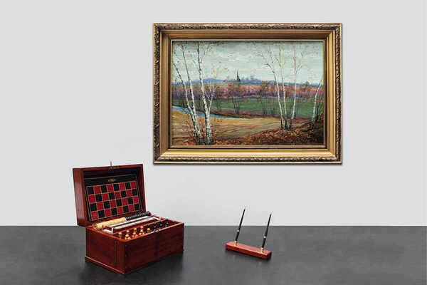 Дубовицкий Виктор Николаевич. Путилково. Вид на Рождествено